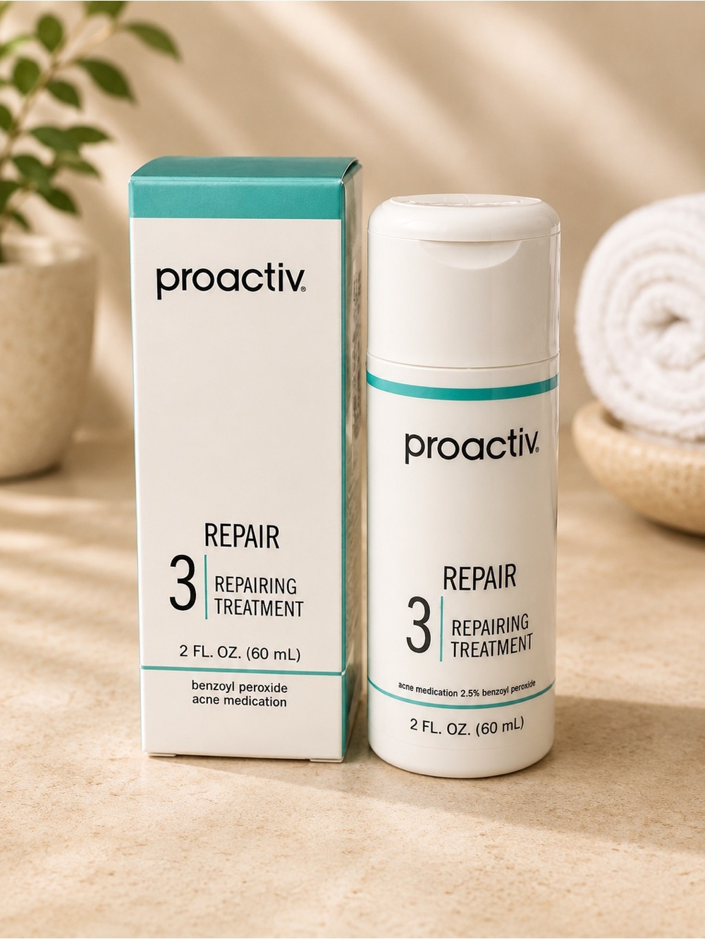 Proactiv Repairing Treatment Step 3 2 Oz (60 mL) Benzoyl Peroxide Acne Treatment